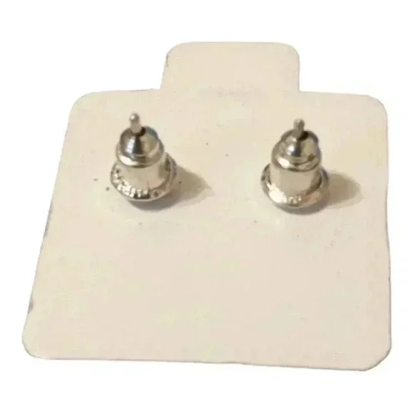 Ladies Beautiful Sparkling Earrings, Brand New, With Leather Pouch, - Picture 3 of 6